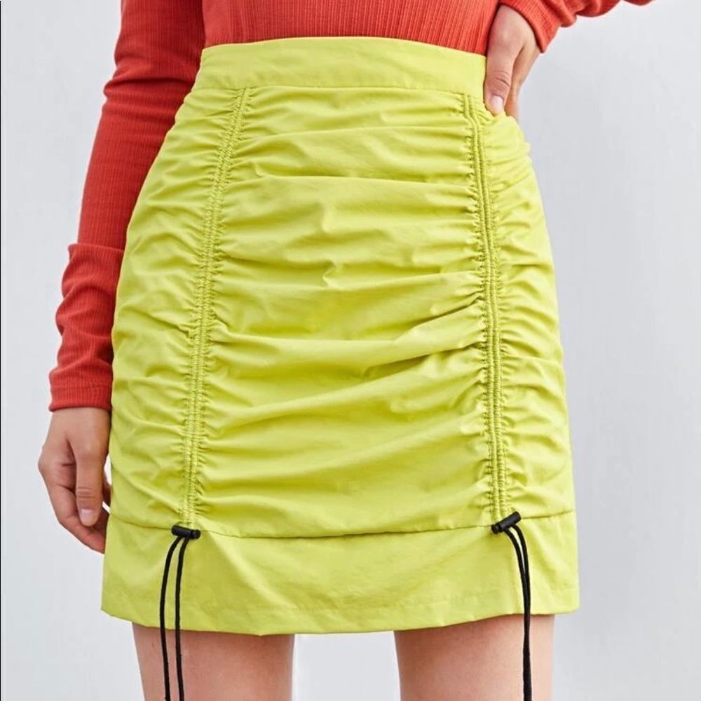 Rouched Sporty Skirt 